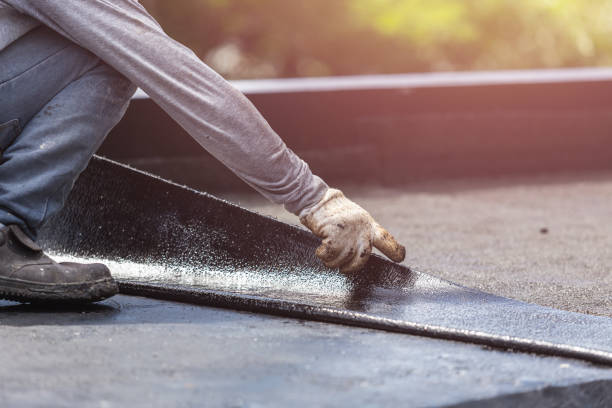 Professional Crawl Space Encapsulation technician working in Bernardsville, NJ